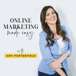 Online Marketing Made Easy with Amy Porterfield podcast logo